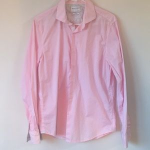 Denim and Flower button down